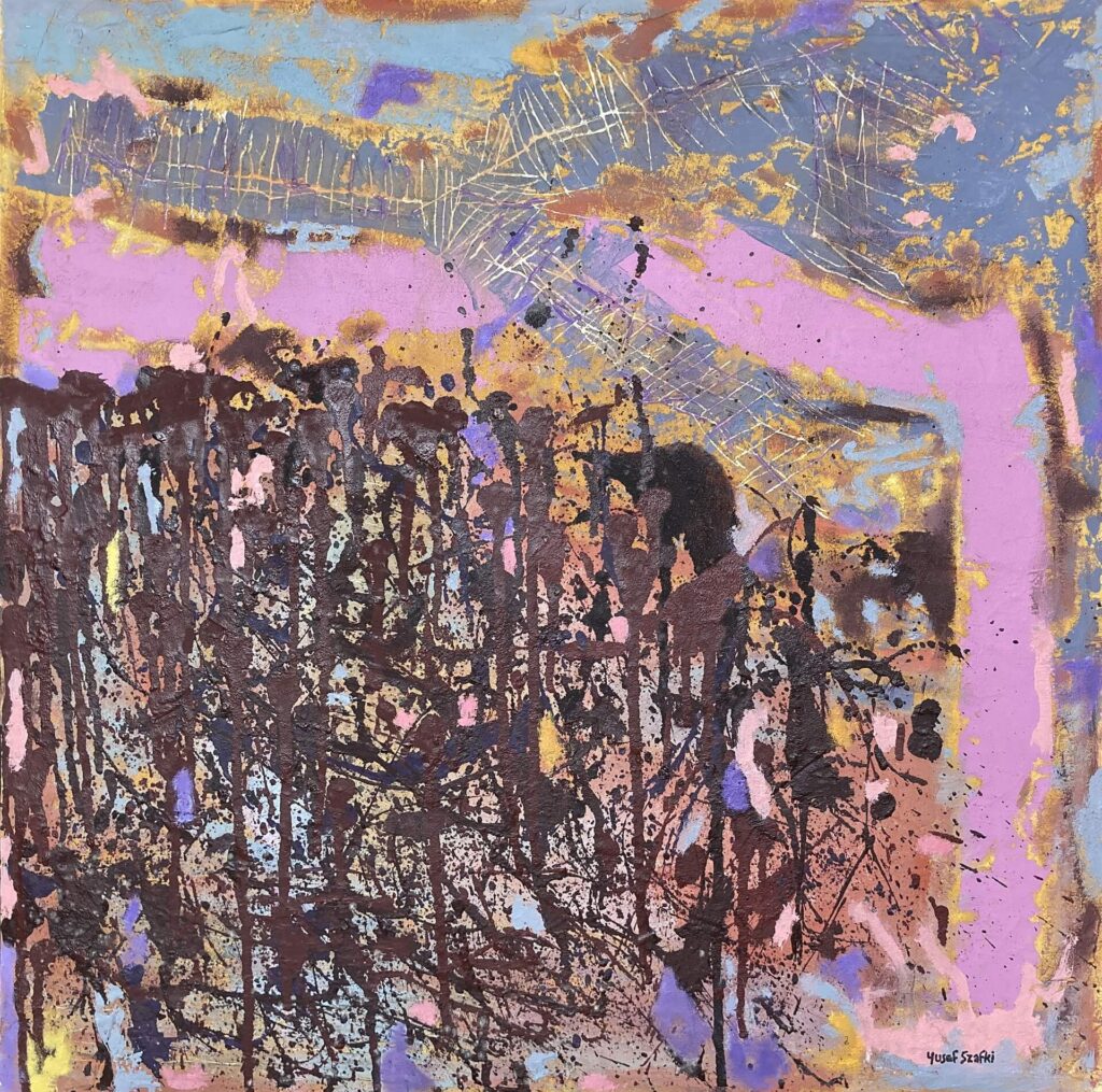 Resurgence (2012) - Oil and Acrylic on canvas board - 66x66cms